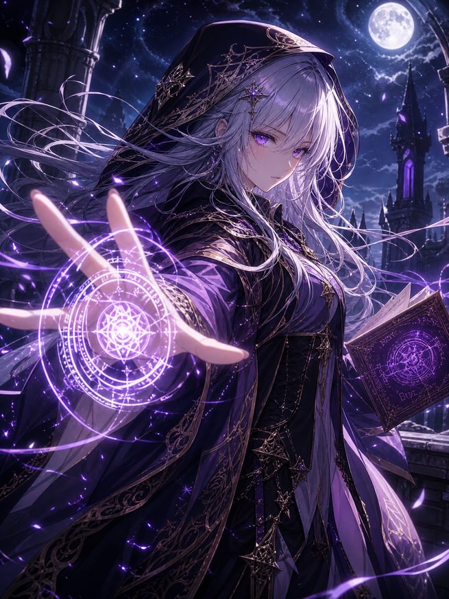 51动漫-魔法少女黑月传说 · 动漫短片
