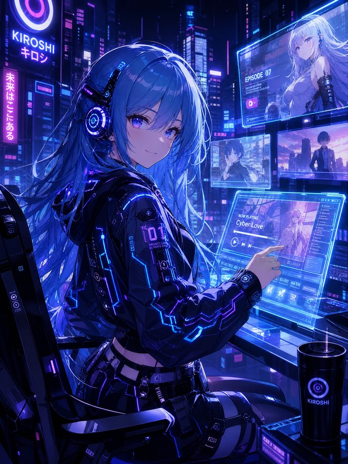51动漫-赛博少女AI觉醒 · 动漫演示